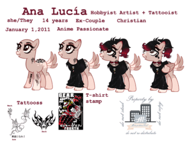 standard character reference